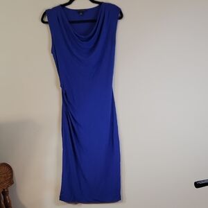 Banana Republic Royal Blue Midi Dress